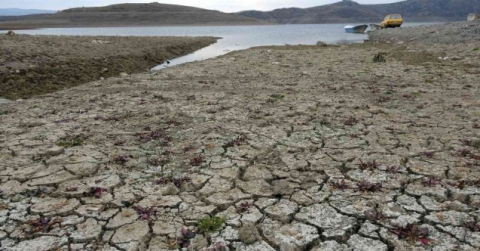 Yozgat’ta baraj ve göletlerde kuraklık nedeniyle su seviyesi azaldı