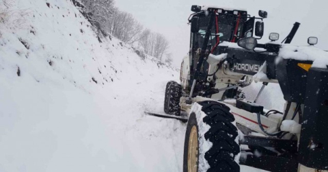 Bingöl’de 138 köy yolu ulaşıma kapandı