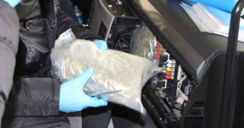 Kapıkule Gümrük Kapısında 11 kilogram esrar ele geçirildi