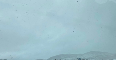 Kızılcahamam ve Çubuk’ta kar yağışı etkili oldu