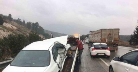 Osmaniye’de zincirleme kaza: 7 yaralı