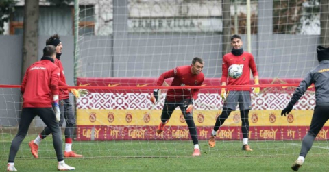 Galatasaray, Ümraniyespor maçının hazırlıklarını sürdürdü