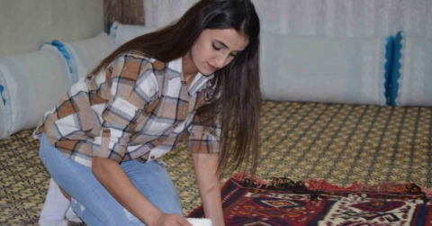 Keçi ve koyun yününden yapılmış kilimlere paha biçilmiyor