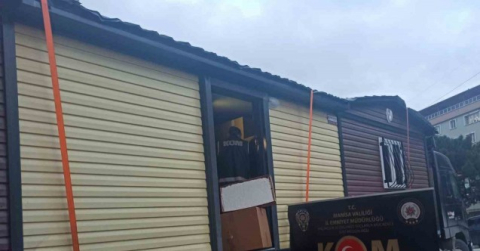 Prefabrik ev yüklü tırda 10 milyon 375 bin kaçak sigara ele geçirildi