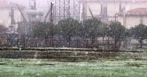 Sarıyer’de kar yağışı etkili oluyor