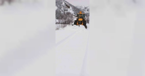 Tunceli’de kapalı köy yollarının büyük bölümü ulaşıma açıldı