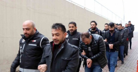 3 aylık ‘ruhsatsız silah’ operasyonunda 8 kişi adliyede