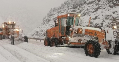 Antalya-Konya Karayolu tırların geçişine açıldı