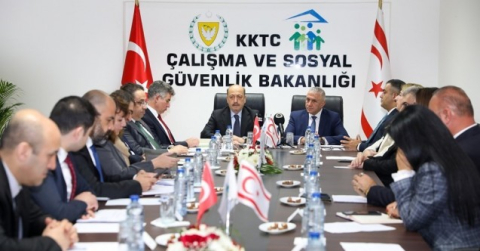 Bakan Bilgin, Lefkoşa’da Sosyal Güvenlik Ortak Daimi Komisyonu 1’inci Toplantısına katıldı