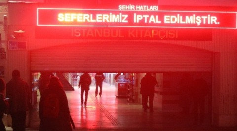 İstanbul’da deniz ulaşımına sis engeli