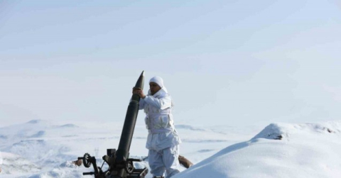 Kars’ta kış tatbikatının hazırlıkları nefes kesti