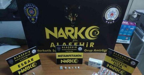 Manisa’da uyuşturucudan 2 tutuklama