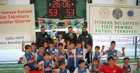 Rize’de Yiğit Demirel anısına turnuva düzenlendi