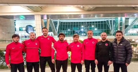 Serbest Güreş Milli Takımı, Zagreb’e gitti