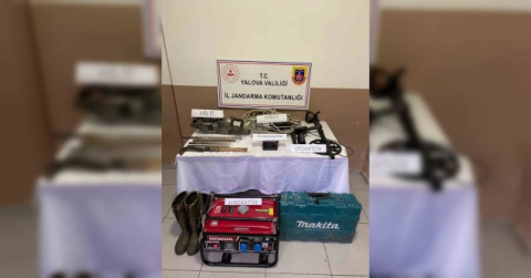 Yalova’da kaçak kazı yapan 6 şüpheli yakalandı