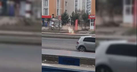 Diyarbakır’da şüpheli çanta fünye ile patlatıldı