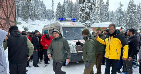 Hindistan’da çığ felaketi: 2 ölü