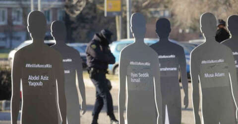 İspanya’da göçmen ölümlerine karşı anlamlı protesto