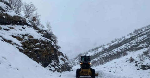 Kar Şırnak’ı etkisi altına aldı, 9 köy yolu ulaşıma kapandı