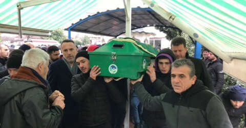 Kazada ölen 16 yaşındaki çocuğa acı veda