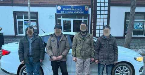 Rize’de göçmen kaçakçılığı: 8 göçmen yakalandı