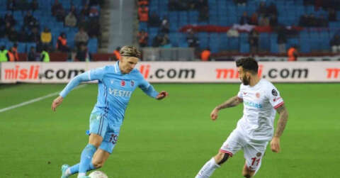 Spor Toto Süper Lig: Trabzonspor: 2 - FTA Antalyaspor: 0 (Maç sonucu)