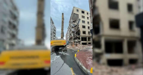 Fatih’te bina yıkımında tedbir almayan müteahhitte cezai işlem
