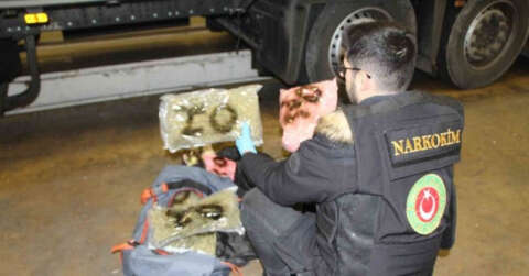 Kapıkule’de 30 kilogram uyuşturucu elle geçirildi