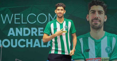 Konyaspor’un yeni transferi Bouchalakis: “Elimden gelen her şeyi yapacağım”