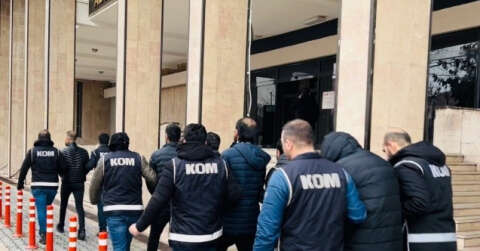Malatya merkezli suç örgütü operasyonu: 7 gözaltı