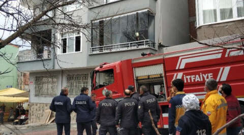 Samsun’da ev yangını