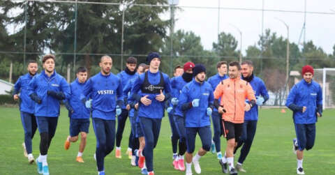 Trabzonspor, Galatasaray maçı hazırlıklarına başladı