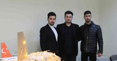 Çöpe gidecek malzemelerle uçak tasarladılar