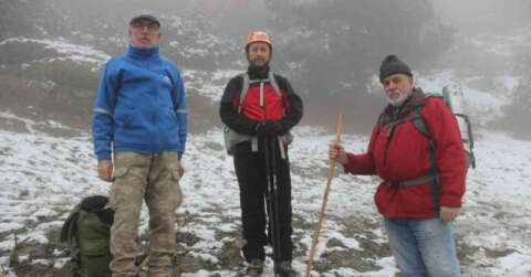 Karla kaplanan Spil dağcıların akınına uğradı