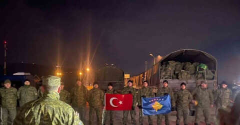 Kosova ve Hırvatistan’dan ekipler Türkiye’ye hareket etti