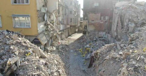 Deprem sonrası "eski Antakya evleri" yerle bir oldu