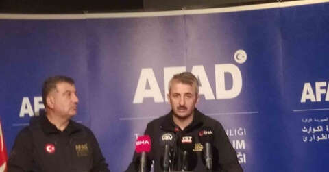AFAD Başkanı Sezer: “Bize ulaşan bilgiye göre 1 vatandaşımız hayatını kaybetmiş durumda. 69’a yakın yaralımızda hastanelere sevk edildi”
