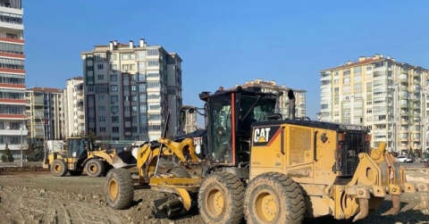 Elazığ Belediyesinden konteyner kent kurulumuna destek