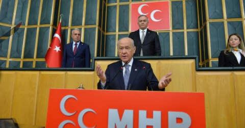 MHP lideri Bahçeli'den 'istifa' sloganlarına tepki