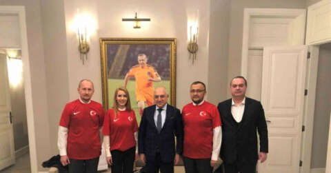 Ukrayna Büyükelçisi Bodnar’dan TFF Başkanı Mehmet Büyükekşi’ye Ziyaret