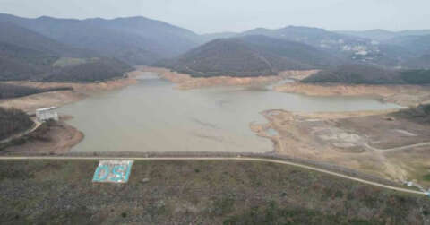 Yalova’nın içme suyu barajı kuraklıktan etkilendi