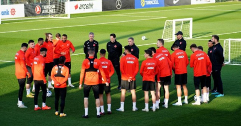 A Milli Takım, Ermenistan ve Hırvatistan maçı hazırlıklarına başladı