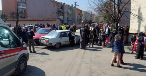 Bursa'da kontrolden çıkan araç dehşet saçtı