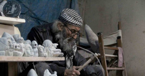 Hatay’da 67 yıllık taş ustasını deprem bile durduramadı
