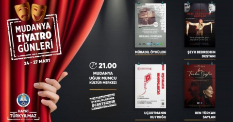 Mudanya tiyatro günleri başlıyor