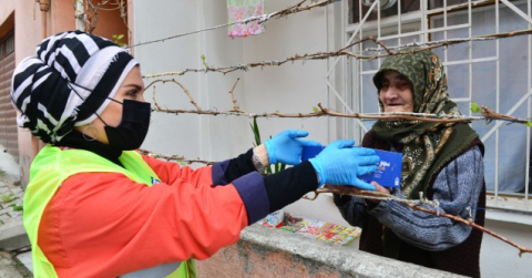 Yıldırım’dan her gün bin 100 haneye sıcak yemek