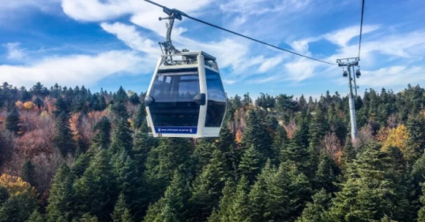 Bursa'da teleferiğe bakım molası