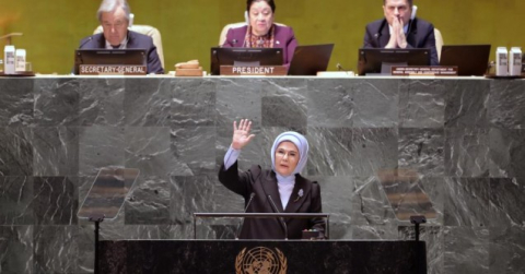 Emine Erdoğan, BM Sıfır Atık Özel Oturumu’nda konuştu