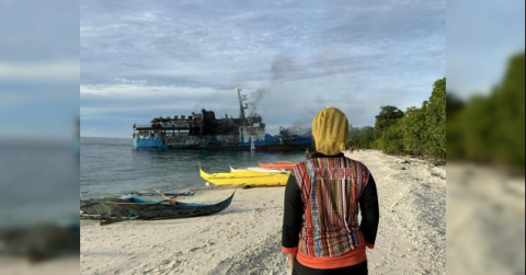 Filipinler'de feribotta yangın: 12 ölü, 14 yaralı