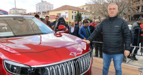 Talihlinin TOGG heyecanı